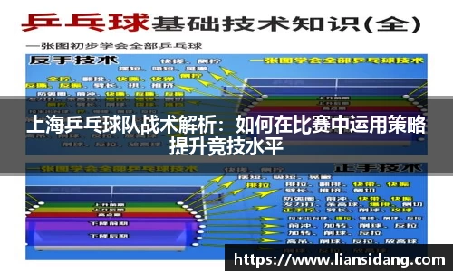 上海乒乓球队战术解析：如何在比赛中运用策略提升竞技水平